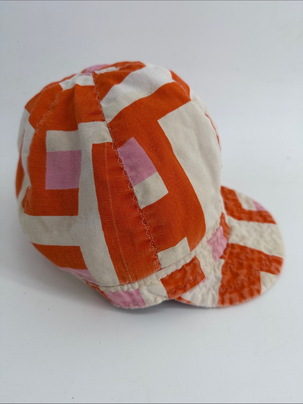 Vintage Handmade handcrafted soft bill welders cycling cap hat - Picture 2 of 6